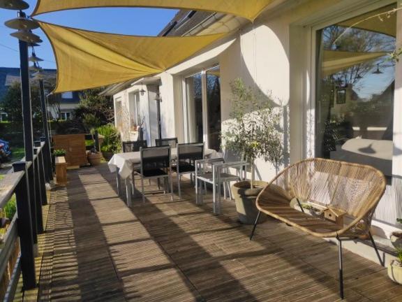 Chambres D'Hotes Et Gite D'Etape Avel Glaz Morlaix Exterior foto